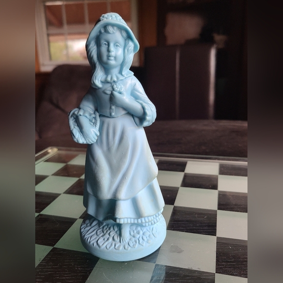 Vintage Other - Blue AVON Perfume Empty Bottle Collectible